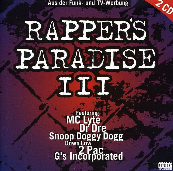 Rappers Paradise Vol 3 Rappers Paradise 2 Cds Jpc 