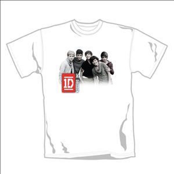  Directionshirt on One Direction  Group Photo White T Shirt  Wht   Xl   M   T Shirt