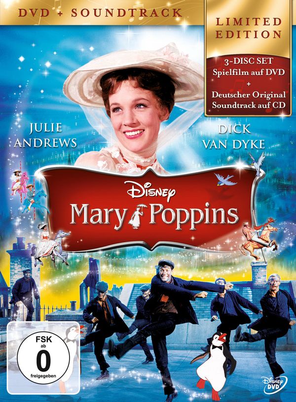 Mary Poppins (2 DVD Special Edition + Soundtrack-CD) (2 DVDs) – Jpc