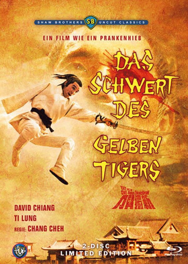 Das Schwert des gelben Tigers - Uncut Blu-ray