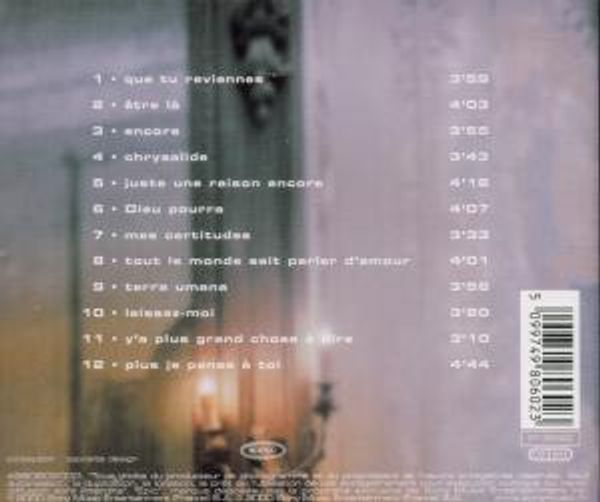 Patrick Fiori Chrysalide (CD) jpc