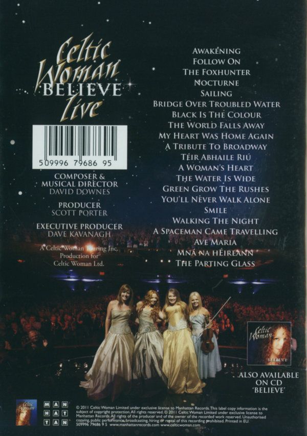 Celtic Woman Believe Live (DVD) jpc