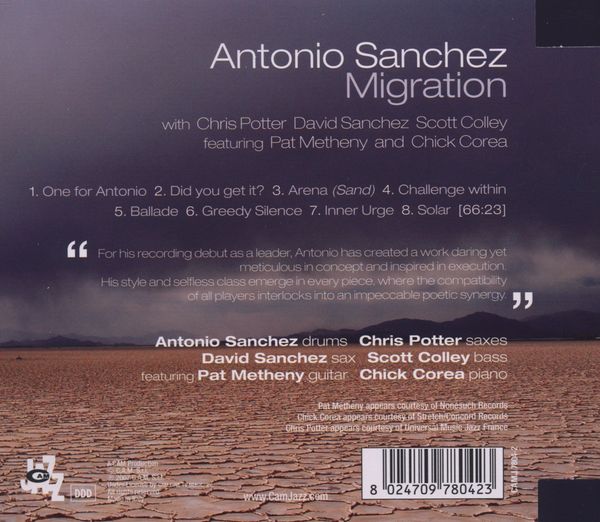 Antonio Sanchez Migration