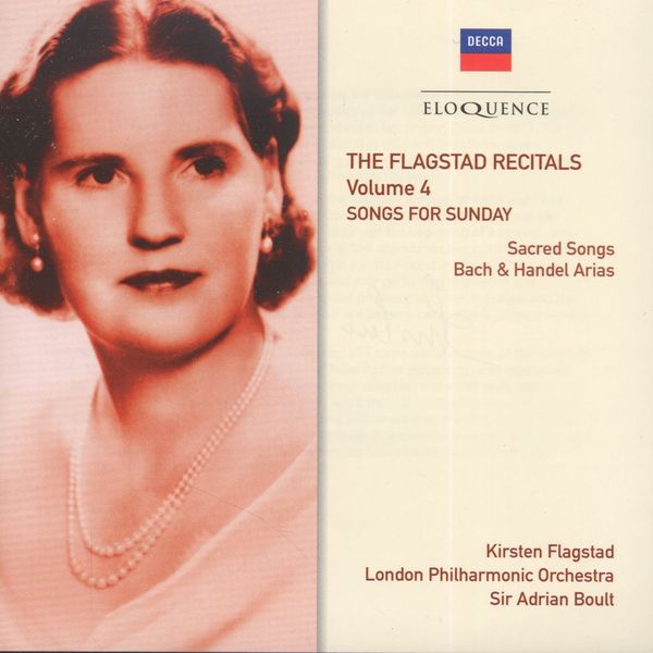 Kirsten Flagstad - The Flagstad Recitals Vol.4