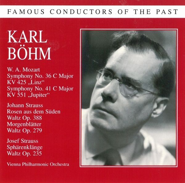 <b>Karl Böhm</b> dirigiert die Wiener Philharmoniker - 0717281906135