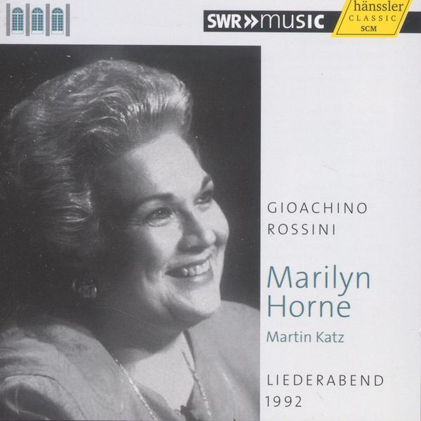 Marilyn Horne - Liederabend 1992 (Schwetzinger Festspiele)