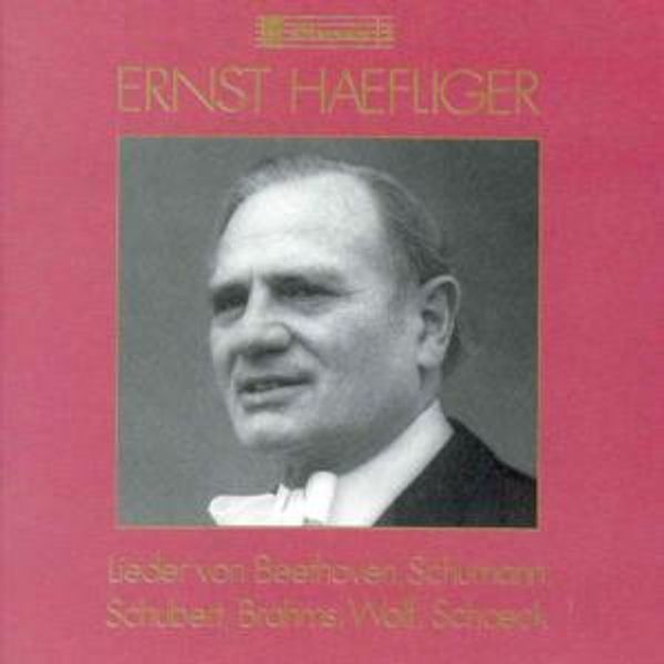 <b>Ernst Haefliger</b> singt Lieder - 7619931890722