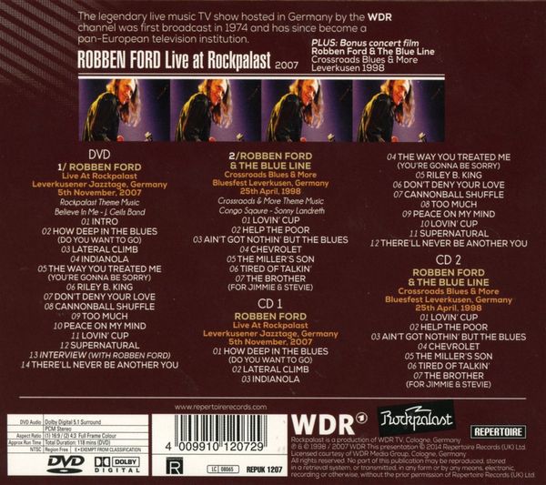 Robben ford rockpalast 2007 dvdrip